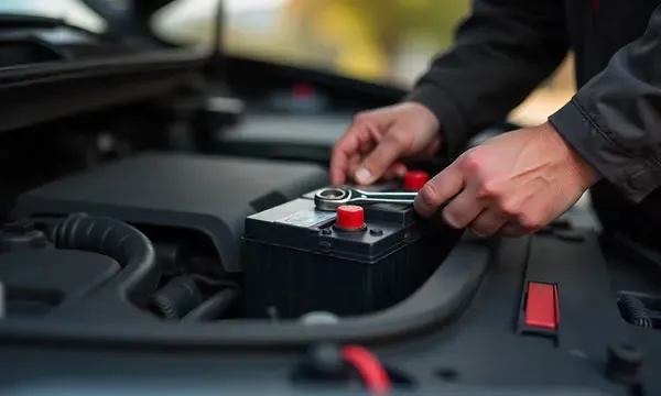 Car battery testing and replacement service in Dubai