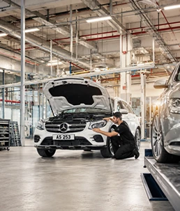 mercedes benz workshop dubai JAS Motors Garage