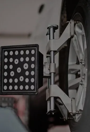 Suspension and wheel alignment testing service in Dubai