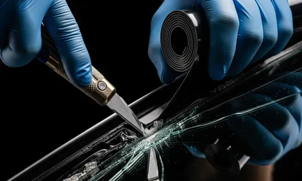 Windshield glass replacement service in Dubai